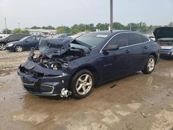 Salvage cars for sale at Louisville, KY auction: 2018 Chevrolet Malibu LS