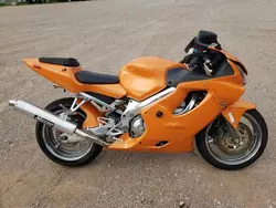 Salvage cars for sale from Copart Charles City, VA: 2002 Honda CBR600 F4