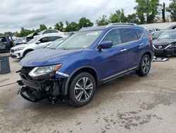 Nissan salvage cars for sale: 2017 Nissan Rogue SV