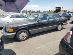 Mercedes-Benz salvage cars for sale: 1991 Mercedes-Benz 300 SE