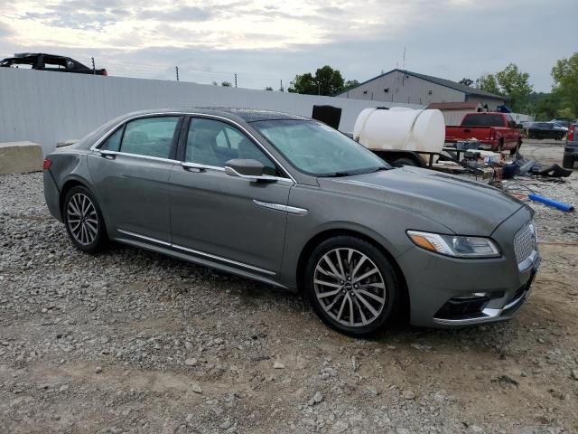 2017 Lincoln Continental Select