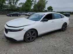 Honda salvage cars for sale: 2023 Honda Accord Hybrid Sport