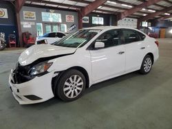 2017 Nissan Sentra S en venta en East Granby, CT