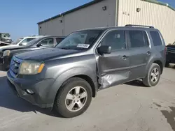 Salvage cars for sale at Haslet, TX auction: 2011 Honda Pilot EX