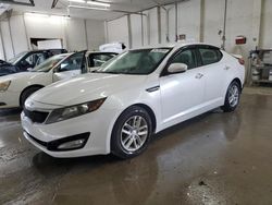 Salvage cars for sale at Madisonville, TN auction: 2013 KIA Optima LX