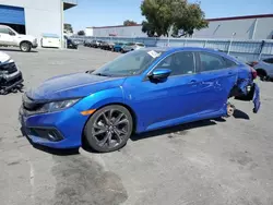 Honda salvage cars for sale: 2019 Honda Civic Sport