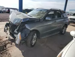 Salvage cars for sale at Phoenix, AZ auction: 2015 Mercedes-Benz ML 350 4matic