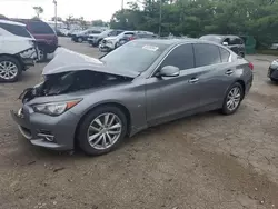 Infiniti salvage cars for sale: 2015 Infiniti Q50 Base