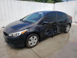 Salvage cars for sale at Ellenwood, GA auction: 2018 KIA Forte LX