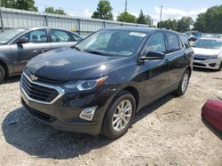 Salvage cars for sale at Lansing, MI auction: 2020 Chevrolet Equinox LT