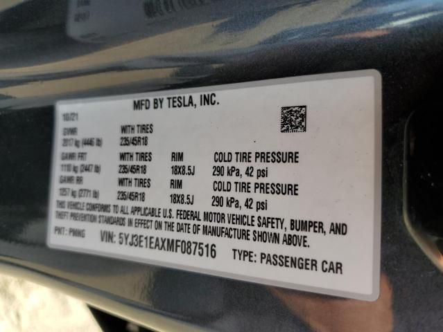 2021 Tesla Model 3