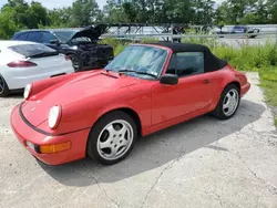 Salvage cars for sale at Albany, NY auction: 1991 Porsche 911 Carrera 2