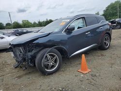 Salvage cars for sale at Windsor, NJ auction: 2017 Nissan Murano S