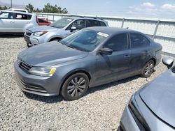 Salvage cars for sale at Reno, NV auction: 2015 Volkswagen Jetta Base