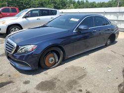 Mercedes-Benz salvage cars for sale: 2017 Mercedes-Benz E 300 4matic