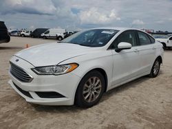 Ford salvage cars for sale: 2018 Ford Fusion S