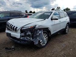 Salvage cars for sale at Elgin, IL auction: 2017 Jeep Cherokee Limited