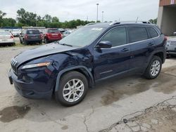 Salvage cars for sale at Fort Wayne, IN auction: 2015 Jeep Cherokee Latitude