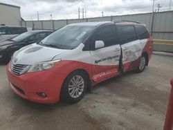 Toyota Sienna xle salvage cars for sale: 2017 Toyota Sienna XLE