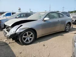 Salvage cars for sale at Chicago Heights, IL auction: 2003 Infiniti G35