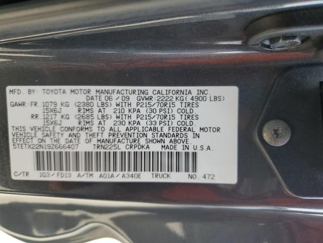 2009 Toyota Tacoma Access Cab