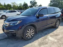 Salvage cars for sale at Hampton, VA auction: 2020 Honda Pilot EX