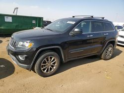 Hail Damaged Cars for sale at auction: 2015 Jeep Grand Cherokee Limited