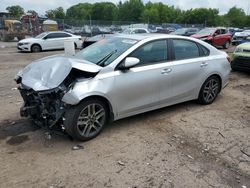 Salvage cars for sale at Chalfont, PA auction: 2019 KIA Forte GT Line