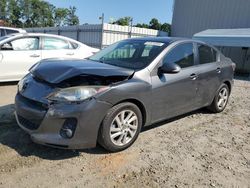 Salvage cars for sale at Spartanburg, SC auction: 2013 Mazda 3 I