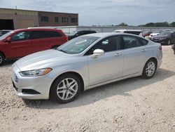 Salvage cars for sale at Kansas City, KS auction: 2016 Ford Fusion SE