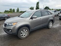 Salvage cars for sale at Montreal Est, QC auction: 2012 KIA Sorento Base