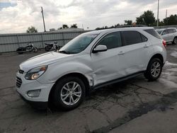 Carros salvage sin ofertas aún a la venta en subasta: 2016 Chevrolet Equinox LT