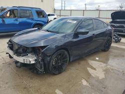 Salvage cars for sale at Haslet, TX auction: 2018 Honda Civic EX