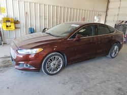 Salvage cars for sale at Abilene, TX auction: 2015 Ford Fusion SE