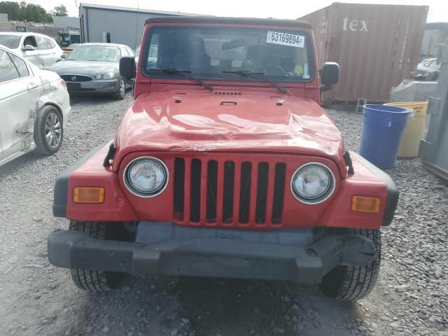 2005 Jeep Wrangler / TJ SE