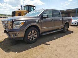 Salvage SUVs for sale at auction: 2017 Nissan Titan SV