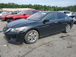 Salvage cars for sale at Exeter, RI auction: 2014 Honda Accord LX