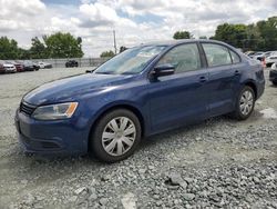 Salvage cars for sale at Mebane, NC auction: 2014 Volkswagen Jetta SE