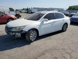 Salvage cars for sale from Copart Bakersfield, CA: 2015 Honda Accord EXL