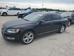 Salvage cars for sale from Copart Indianapolis, IN: 2014 Volkswagen Passat SEL