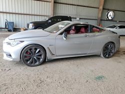 Salvage cars for sale at Houston, TX auction: 2019 Infiniti Q60 RED Sport 400