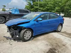 Salvage cars for sale at Lexington, KY auction: 2018 Hyundai Elantra SE