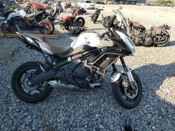 Salvage motorcycles for sale at Magna, UT auction: 2018 Kawasaki KLE650 F