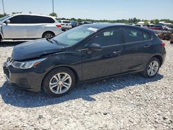 Chevrolet salvage cars for sale: 2019 Chevrolet Cruze LS