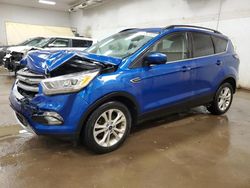 Salvage cars for sale at Davison, MI auction: 2017 Ford Escape SE