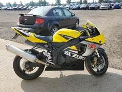 Salvage motorcycles for sale at Rocky View County, AB auction: 2005 Suzuki GSX-R750 K