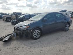 Vehiculos salvage en venta de Copart Houston, TX: 2017 Toyota Corolla L