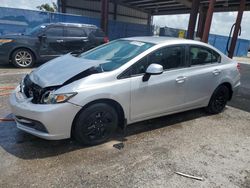 Salvage cars for sale at Riverview, FL auction: 2013 Honda Civic LX