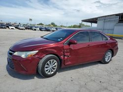 Salvage cars for sale from Copart Corpus Christi, TX: 2017 Toyota Camry LE