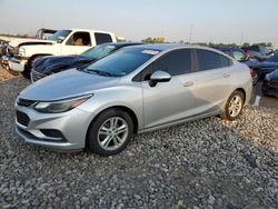 Chevrolet Cruze lt salvage cars for sale: 2017 Chevrolet Cruze LT